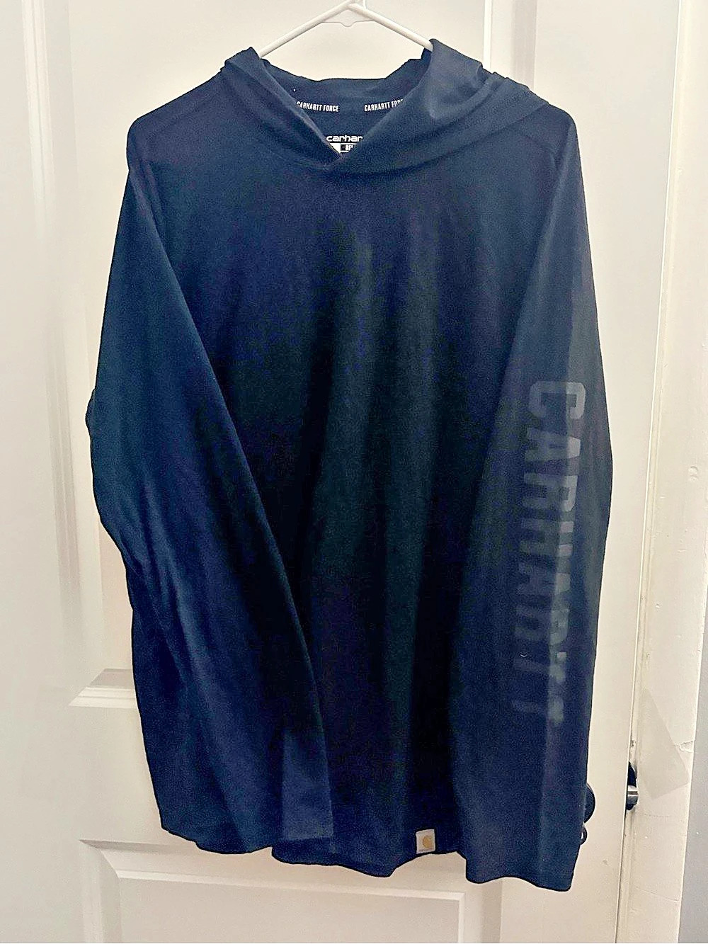 Carhartt Force Relaxed Fit Midweight Logo Graphic Hooded T-Shirt Relaxed Fit